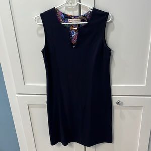 Classic navy blue Jude Connally dress size small
